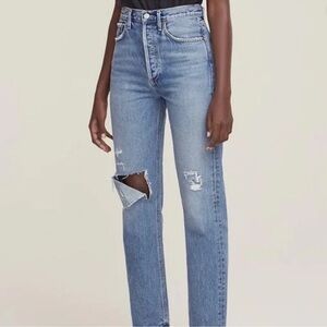 Agolde pinch waist jeans in lineup